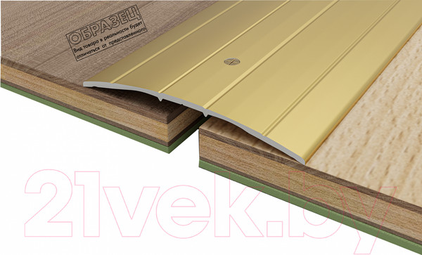 Изображение товара Порог Русский Профиль Анодированный 60мм 0.9м (серебро матовое)