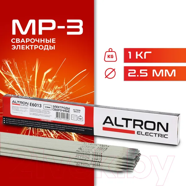 Изображение товара Электрод Altron E6013 2.5мм / WR2510 (1кг)