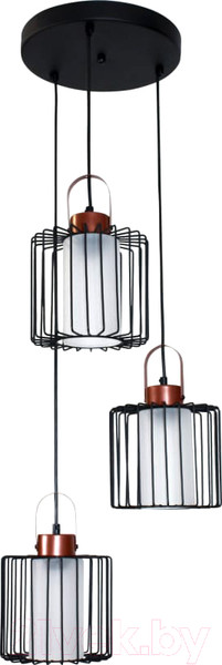 Изображение товара Люстра Элетех Манго 231 НСБ 01-3х60-167 Е27 / 1005405089 (черный муар)