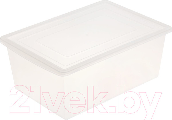 Изображение товара Контейнер для хранения Соломон Для хранения с крышкой / 1313466 (30л, прозрачно-матовый)