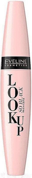 Изображение товара Тушь для ресниц Eveline Cosmetics Look Up So Black Увеличивающая объем разделяющая (10мл)
