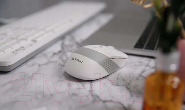 Изображение товара Мышь A4Tech Fstyler FG10S (белый)