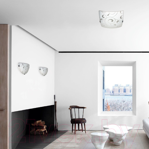 Изображение товара Потолочный светильник Элетех Морокко НПБ 09-60-003 М83 / 1005205717 (матовый белый/металлик)