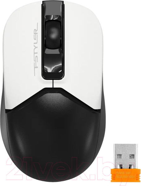 Изображение товара Мышь A4Tech Fstyler FG12S Panda (белый/черный)