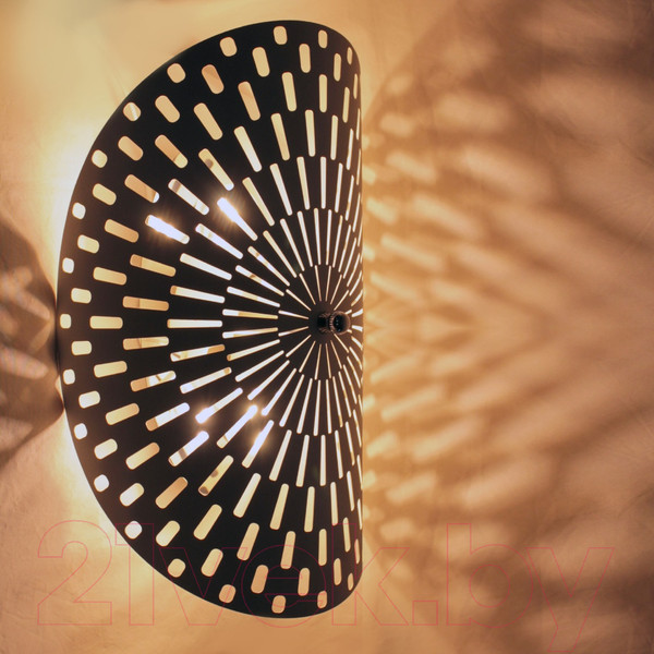 Изображение товара Бра Элетех Наоми 521 НББ 01-2х60-112 Е27 / 1005404815 (белый муар)