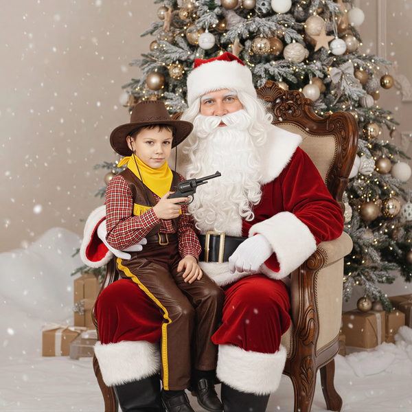 Изображение товара Костюм карнавальный Пуговка Ковбой / 2046 к-18-30 (р.116-60)