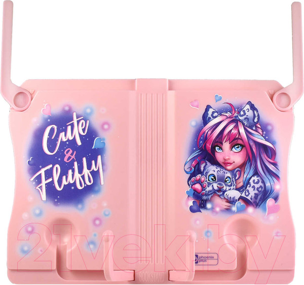 Изображение товара Подставка для книг Феникс+ Девушка с барсом / 62674