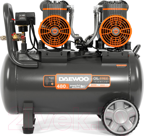 Изображение товара Воздушный компрессор Daewoo Power DAC 480S