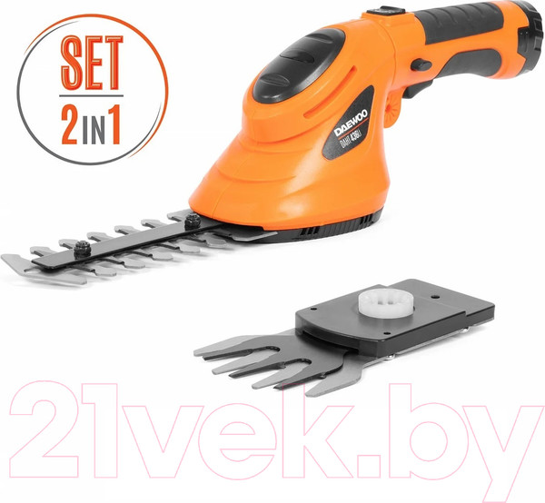 Изображение товара Кусторез аккумуляторный Daewoo Power DAHT 436Li Set