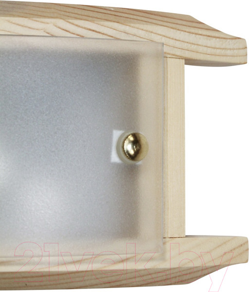 Изображение товара Бра Элетех Полесье 260х110 НББ 06-40 М39 / 1005205878 (матовый белый/сосна)