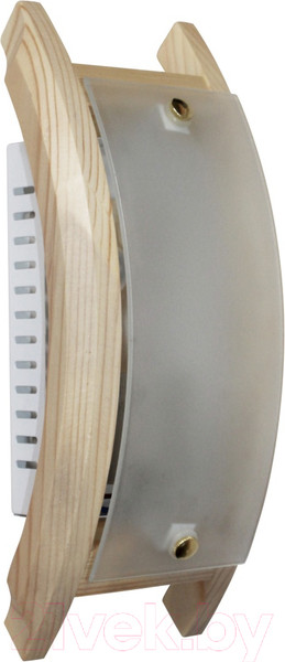 Изображение товара Бра Элетех Полесье 260х110 НББ 06-40 М39 / 1005205878 (матовый белый/сосна)