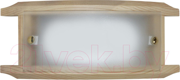 Изображение товара Бра Элетех Полесье 260х110 НББ 06-40 М39 / 1005205878 (матовый белый/сосна)