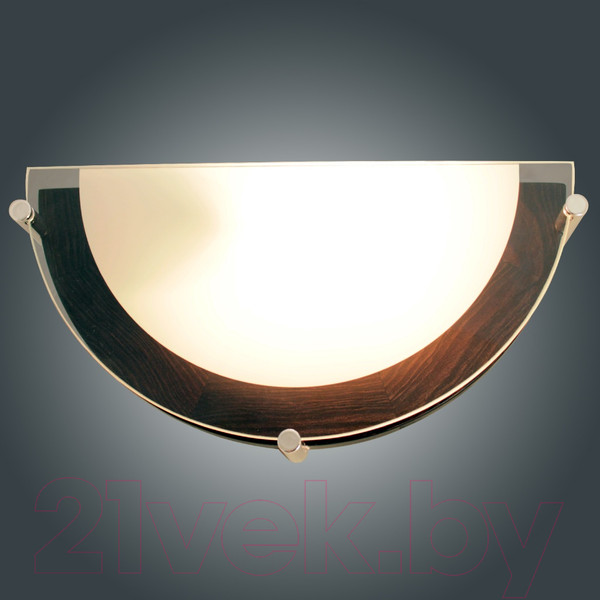 Изображение товара Бра Элетех Полесье 300/2 НББ 06-40 М41 / 1005205886 (белый/венге)