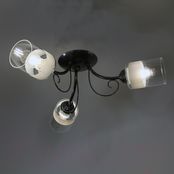 Изображение товара Люстра Элетех Мия 131 НСБ 01-3х60-152 Е27 / 1005405007 (хром)