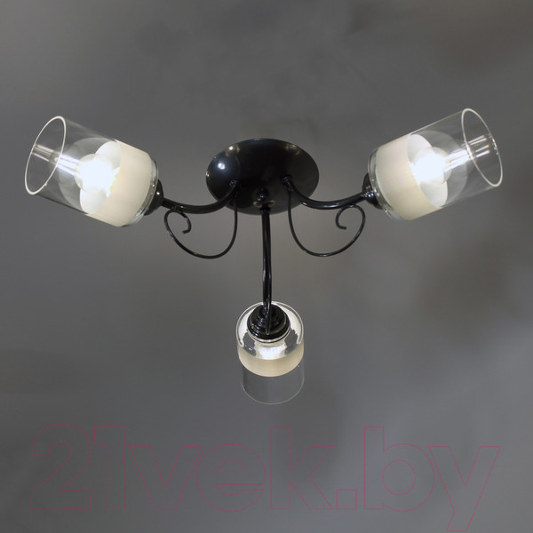 Изображение товара Люстра Элетех Мия 131 НСБ 01-3х60-152 Е27 / 1005405007 (хром)