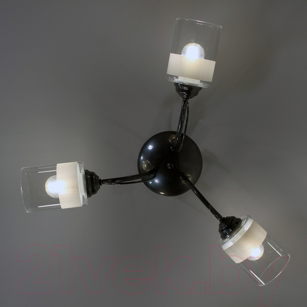 Изображение товара Люстра Элетех Мия 131 НСБ 01-3х60-152 Е27 / 1005405007 (хром)