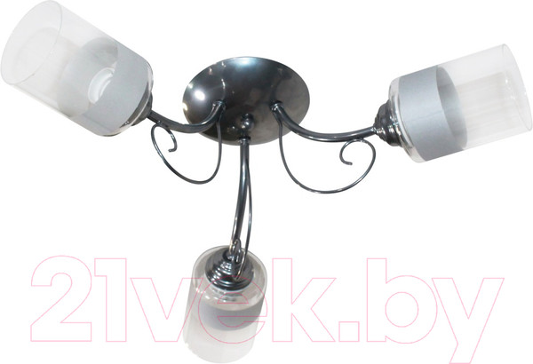 Изображение товара Люстра Элетех Мия 131 НСБ 01-3х60-152 Е27 / 1005405007 (хром)