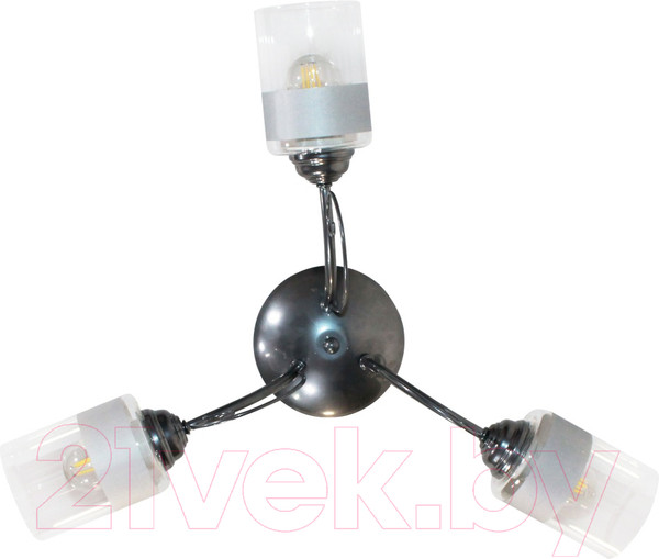 Изображение товара Люстра Элетех Мия 131 НСБ 01-3х60-152 Е27 / 1005405007 (хром)