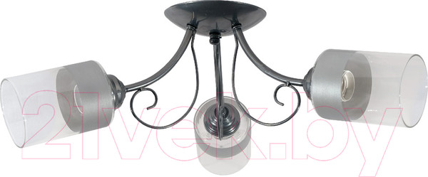 Изображение товара Люстра Элетех Мия 131 НСБ 01-3х60-152 Е27 / 1005405007 (хром)