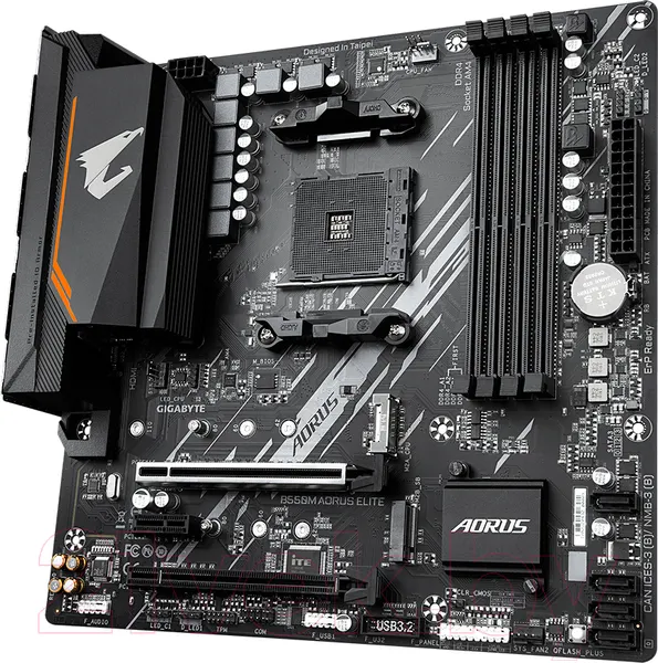 Изображение товара Материнская плата Gigabyte B550M Aorus Elite 1.3