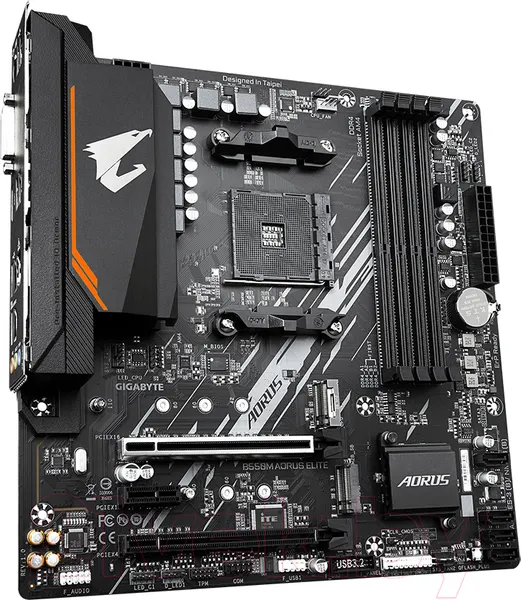 Изображение товара Материнская плата Gigabyte B550M Aorus Elite 1.3