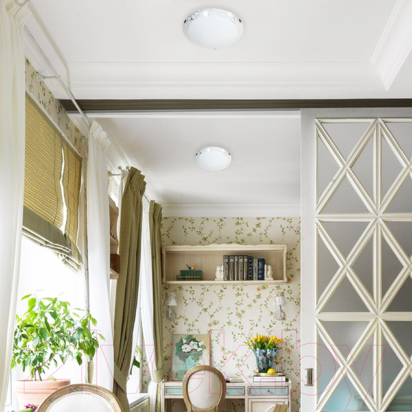 Изображение товара Потолочный светильник Элетех Полюшко 250 НПБ 01-60-130 М15 / 1005404767