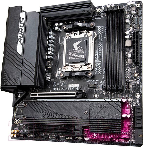 Изображение товара Материнская плата Gigabyte B650M Aorus Elite