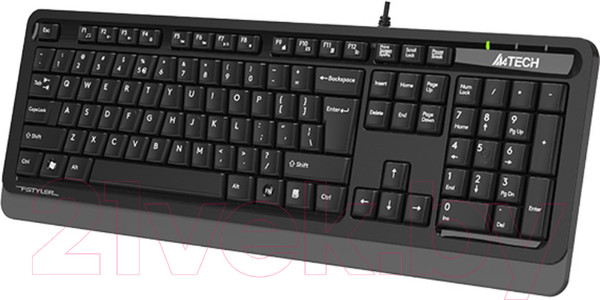 Изображение товара Клавиатура A4Tech Fstyler FKS10 (черный/серый)