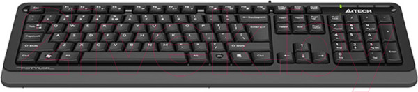 Изображение товара Клавиатура A4Tech Fstyler FKS10 (черный/серый)