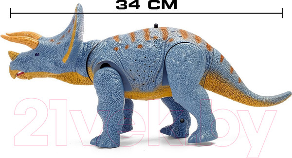 Изображение товара Радиоуправляемая игрушка Sima-Land Динозавр Трицератопс / 1657334