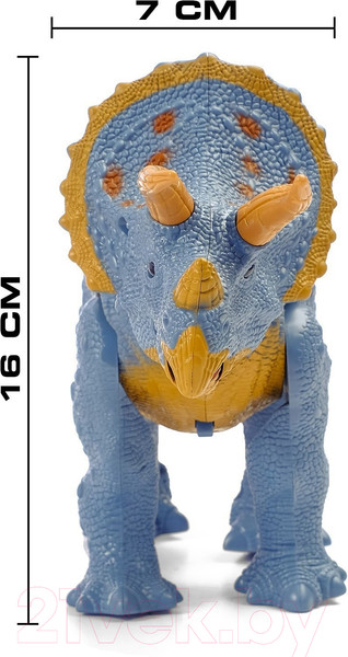 Изображение товара Радиоуправляемая игрушка Sima-Land Динозавр Трицератопс / 1657334