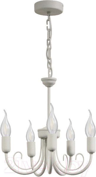 Изображение товара Люстра Элетех Рустика 251 НСБ 01-5х60-121 Е14 / 1005404140 (белый)