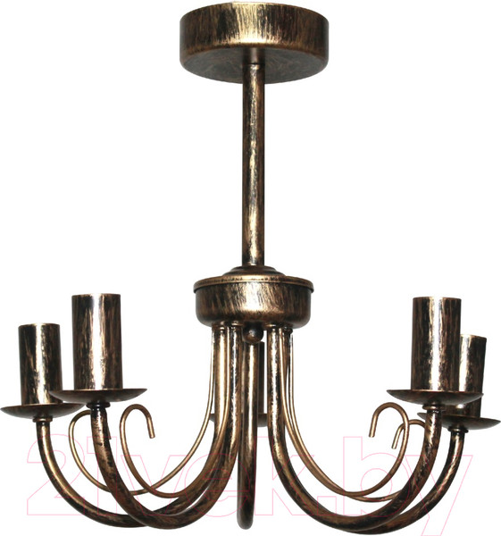 Изображение товара Люстра Элетех Рустика 253 НСБ 01-5х60-123 Е14 / 1005404246 (бронза)