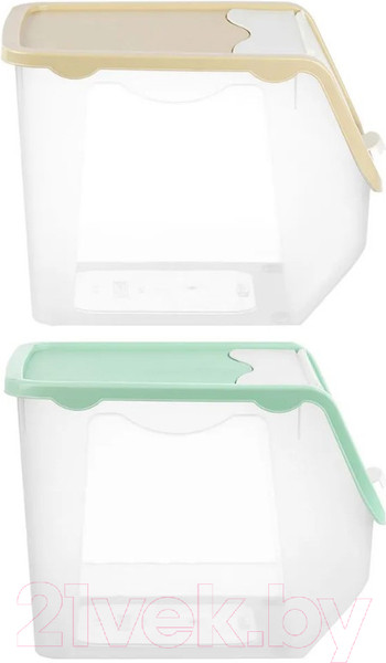 Изображение товара Набор контейнеров El Casa 640185-2 (фисташковый/бежевый)