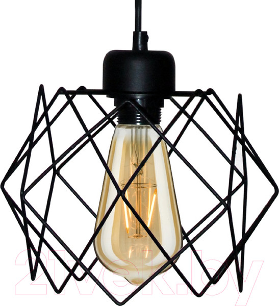 Изображение товара Потолочный светильник Элетех Сигма 211 НСБ 01-60-161 Е27 / 1005404790 (черный муар)