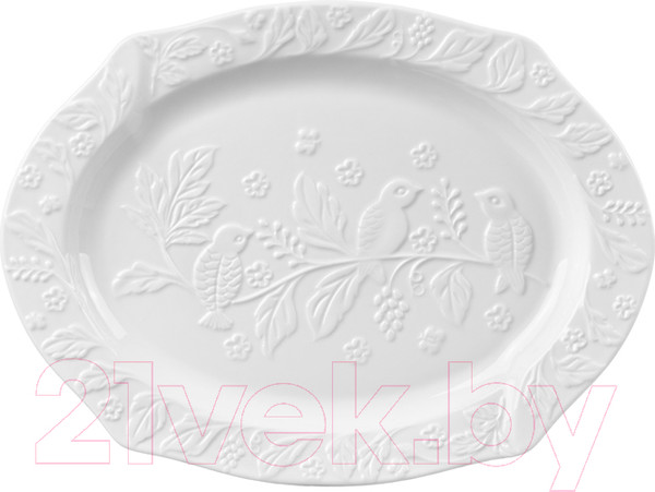 Изображение товара Набор сервировочных блюд Elan Gallery Птички на ветке / 540258+2 (2шт)