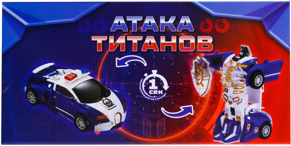 Изображение товара Робот-трансформер Автоботы Полицейский XY715-2 / 6831460