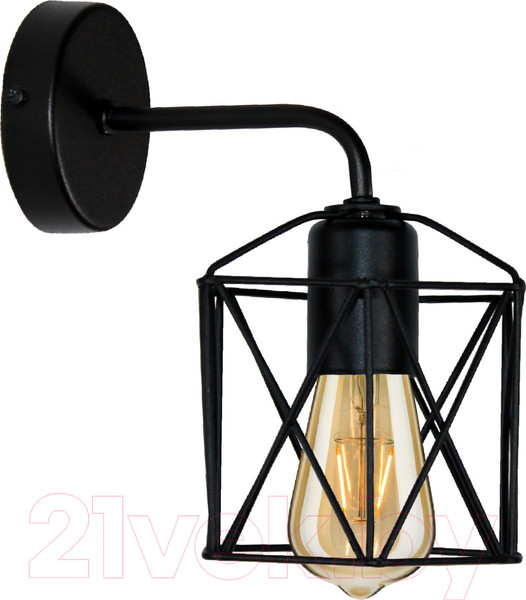 Изображение товара Бра Элетех Стелла 511 НББ 01-60-164 Е27 / 1005405035 (черный муар)