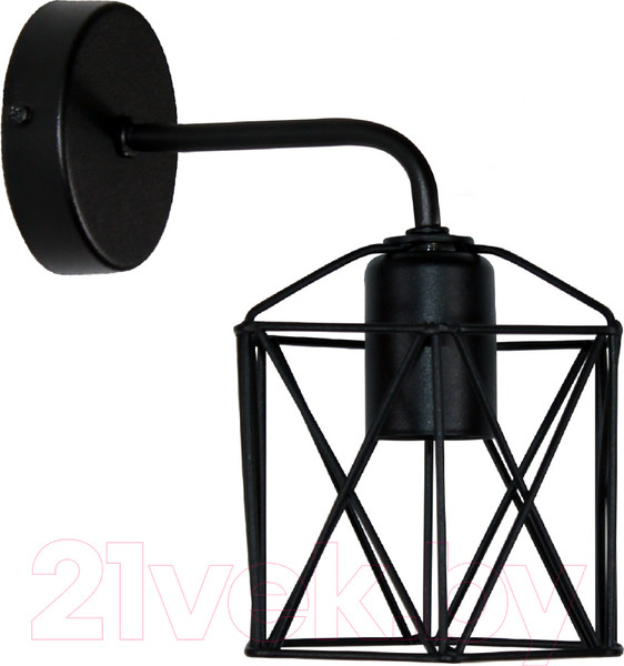 Изображение товара Бра Элетех Стелла 511 НББ 01-60-164 Е27 / 1005405035 (черный муар)