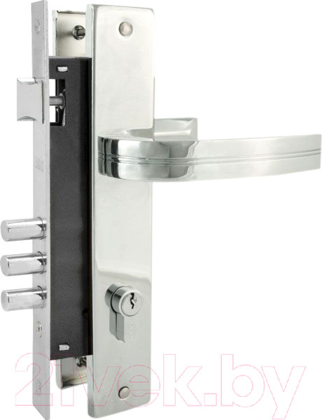 Изображение товара Замок врезной Нора-М N106-85 M / 16189 (хром)