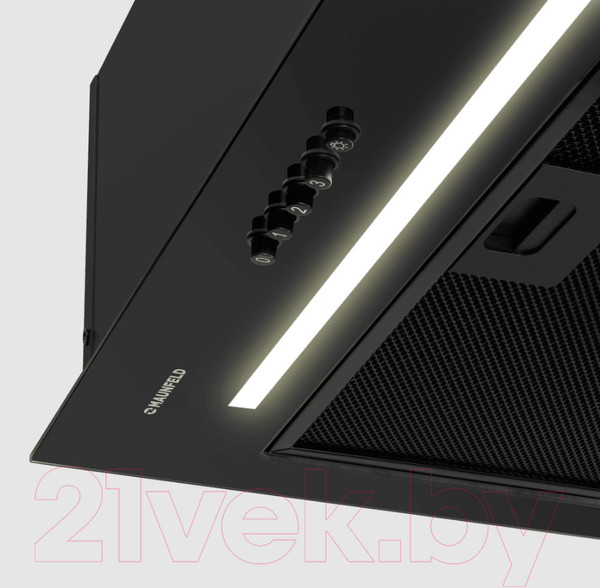 Изображение товара Вытяжка скрытая Maunfeld Crosby Hardy 1000 Push (черный)