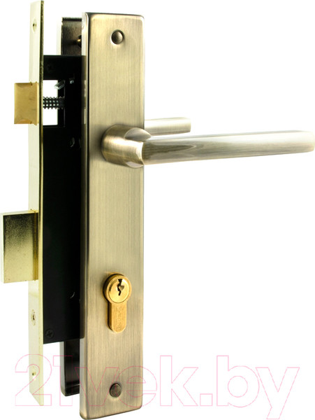 Изображение товара Замок врезной Нора-М N108-85 К / 17097 (старая бронза)