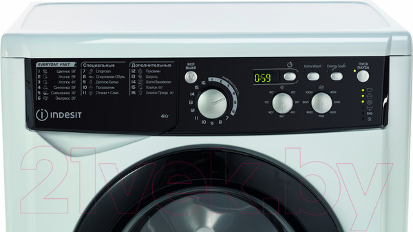 Изображение товара Стиральная машина Indesit EWUD 4105 BK CIS