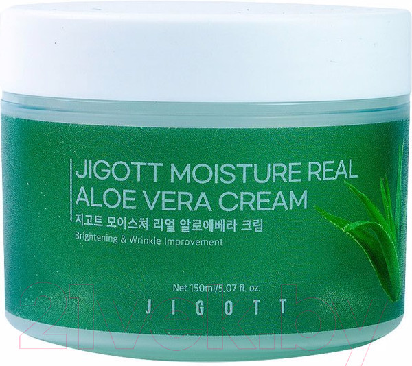 Изображение товара Крем для лица Jigott Moisture Real Aloe Vera Cream (150мл)