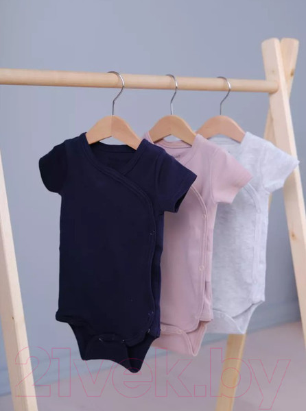 Изображение товара Боди для малышей Rant 6969-68 (темно-синий, р.68)