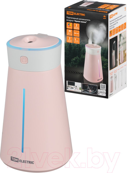 Изображение товара Ультразвуковой увлажнитель воздуха TDM Ареал мини / SQ4013-0003