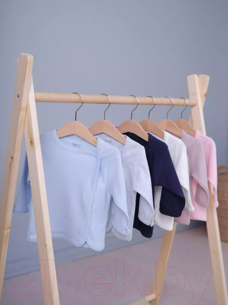 Изображение товара Распашонка Rant На кнопках с запахом / 5469-56 (голубой)