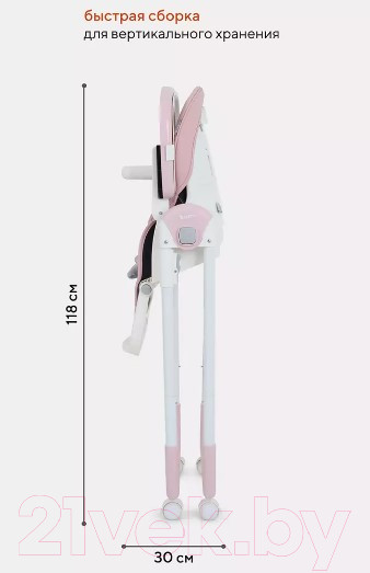 Изображение товара Стульчик для кормления Rant Basic Mango / RH304 (Pink)