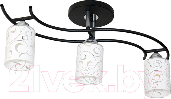 Изображение товара Люстра Элетех Стиль 131 НПБ 01-3х60-178 Е27 / 1005405038 (черный)