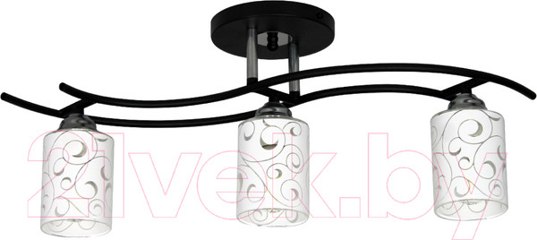 Изображение товара Люстра Элетех Стиль 131 НПБ 01-3х60-178 Е27 / 1005405038 (черный)